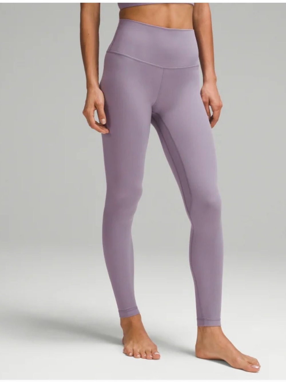 lululemon athletica Light Taupe/Purple Grey High-Rise Leggings